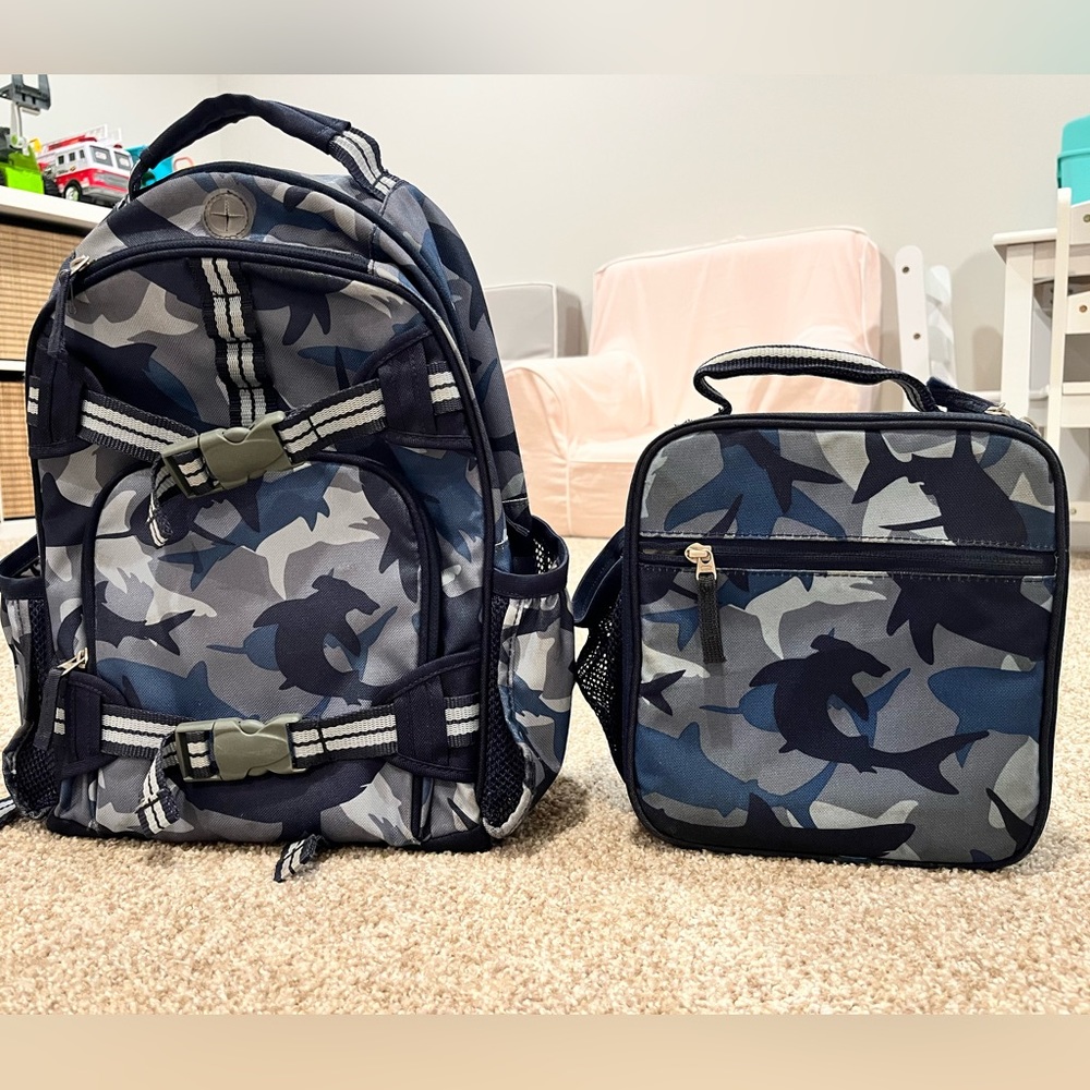 Potter Barn Backpack and Lunchbox